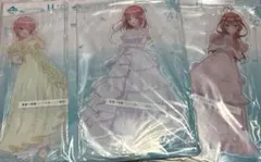 一番くじ 五等分の花嫁＊　ビッグアクリルスタンド　一花　二乃　五月　セット
