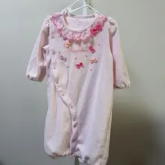 mezzo piano ピンクツーウェイドレスオール