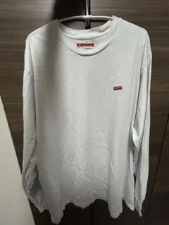 Supreme ホワイト ロングスリーブ Tシャツ