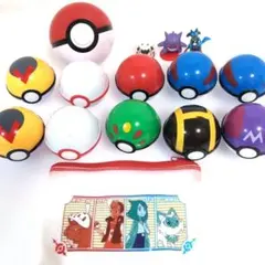 ポケモン ボールケース まとめ売り ゲットコレクションズ ポーチ フィギュア