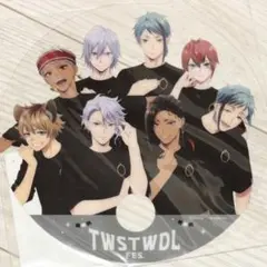 ツイステ クリアうちわ 2年生