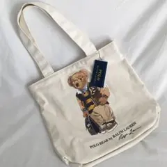 ラルフローレン ポロベア バッグ トートバッグ コットントート A4対応