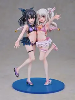 新品未開封 AMAKUNI イリヤ クロエ 美遊 フィギュア 三姉妹台座付 イリヤ&美遊 水着ver. スペシャルセット 1/7スケールフィギュア