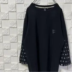 Karl Kani カールカナイ 七分袖 カットソー ブラック