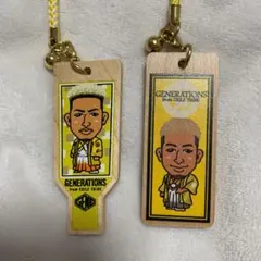 GENERATIONS 関口メンディー　千社札、羽子板ストラップ