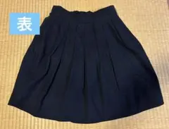 スカート　紺色　秋冬用　Mサイズ