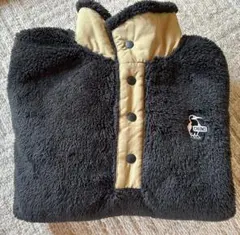 チャムスフリース　ブラック　レディースL