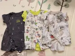 夏服　ロンパース　60〜70センチ、50〜60センチ