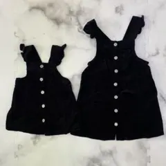 GAPベビー ジャンバースカート 2点セット 姉妹セット 6-12m 4y