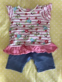 ホットビスケッツ　Tシャツ　ズボンセット