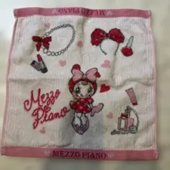 Mezzo Piano ハンドタオル うさぎ ピンクのサムネイル