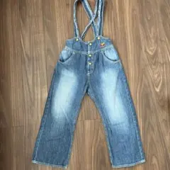 ヒスミニ♡デニムサロペット