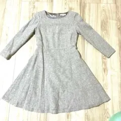 美品 レディース フォーマルワンピース Sサイズ 裏地あり