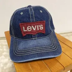 【未使用】Levi's デニム刺繍ロゴキャップ