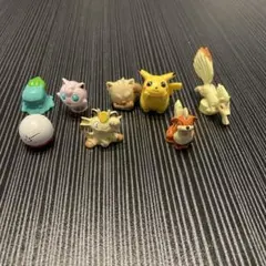 ポケモン レトロガチャガチャフィギュア 8体セット