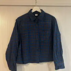 フランネルボクシーシャツ