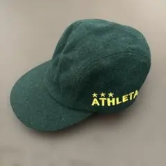 ★ATHLETA ダークグリーンキャップ