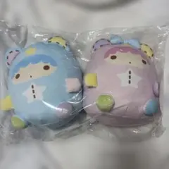 ペアミニクッション リトルツインスターズ キキララ サンリオ 新品＊未使用