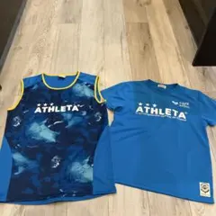 ATHLETA アスレタ サッカーウェア まとめ売り　160 タンクトップのサムネイル
