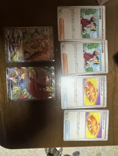 セット販売　ヒビキのホウオウex（SR）　ペパーのマフティフex（SAR）