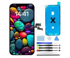 iPhone X 液晶パネル 修理工具付 5.8インチ