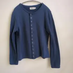 BEAMS BOY 青 カーディガン 長袖のサムネイル