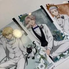 東京リベンジャーズ　アニメイト　特典　ブロマイド　乾　松野　三ツ谷