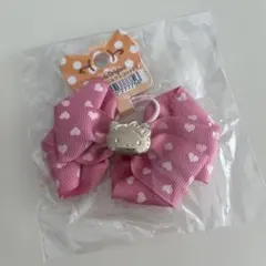サンリオ　キティ　髪ゴム　マスコット付き