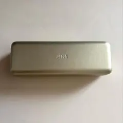 JINS メガネケース ゴールド