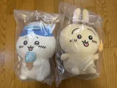 一番くじ ちいかわ ぬいぐるみ ハチワレ うさぎ