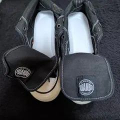 新品未使用　ALL★STAR風 ブラック ハイカット プラットフォームスニーカー