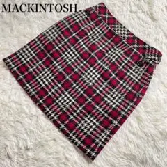 美品　マッキントッシュフィロソフィー　日本製　スカート　チェック　M Y2K