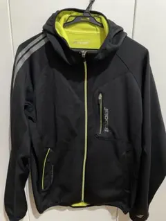 【美品】Babolat ボンディングジャケット フルジップフーディ M