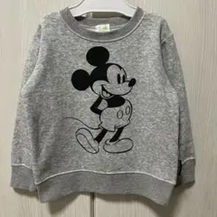 ミッキー　トレーナー　トップス　ベビー　ディズニー　95cm 保育園着