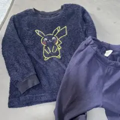 UNIQLO.ポケモン.ピカチュウ.パジャマ.130