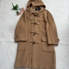 Royal Burlington ダッフルコート ヘリンボーン キャメル