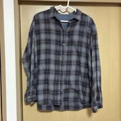 niko and… チェックシャツ ネルシャツ サイズ4 Lサイズ 青系