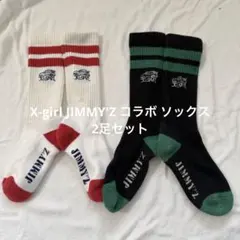 X-girl JIMMY'Z コラボ ソックス 2足セットのサムネイル