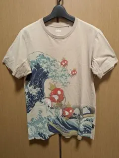 ユニクロ UT　ポケモン　グラフィックTシャツ　コイキング　葛飾北斎　Mサイズ