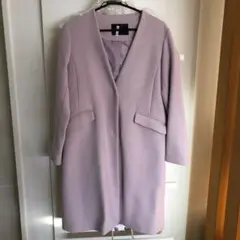 シンプリシテェ　ノーカラーコート チェスターコート ロングコート