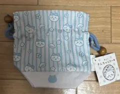 ちいかわもぐもぐ本舗　ハチワレ　ちりめん巾着