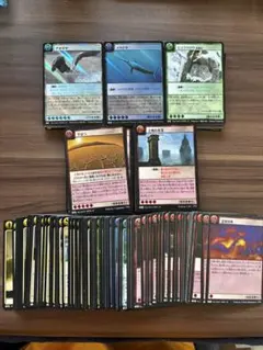 マイアース30枚デッキ×5セット＋シングルカード100枚以上 - メルカリ