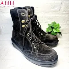 【極美品】大人気　フィットフィット　fitfit スエード　ブーツ　24.0cm