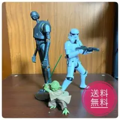 スター・ウォーズ フィギュア3体セット（K-2SO・ヨーダ・トルーパー）