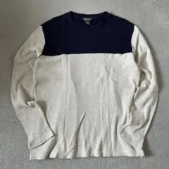 Eddie Bauer ロンT 長袖カットソー　サーマル　バイカラー　グランジのサムネイル