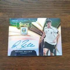 世界299枚限定！PANINI BALLACK AUTO バラック 直筆サイン 2026年最新】パニーニ ミヒャエル・バラックの人気アイテム - メルカリ