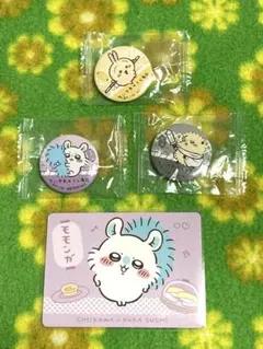 【匿名配送】ちいかわ　缶バッジ　くら寿司　コラボ　特典