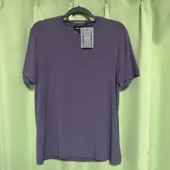 【希少レア】 Giorgio Armani Tシャツ 52 ビスコース パープルのサムネイル