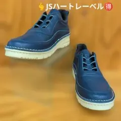 JSハートレーベル　発送レザースタイリッシュスニーカー　23cmのサムネイル