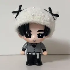 SnowMan すのチル ソフビ 猫耳 ニット帽子 パール リボン 目黒蓮